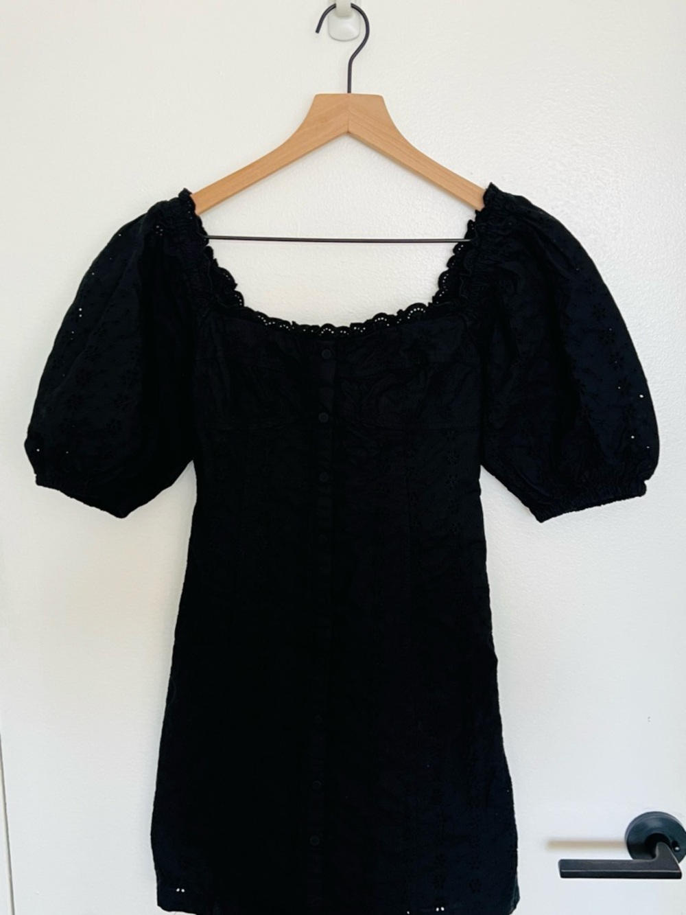 NWOT 3 set - GAP dresses XXS Black & White Mini Dress - Puff Sleeve and Straps - Picture 4 of 14